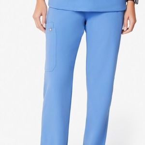 FIGS Kade™ Cargo Scrub Pants - Ceil Blue (Small)